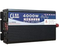 Pure Sie Wave Iverter 1600w 2200w 3000w 4000w 5000w 6000w 8000w Power Iverter Dc 12v 24v 48v 60v A AC 220v 230v 240v Coverter Trasformer Iverter per Auto Barca Camper, 4000W, 12Vto220V