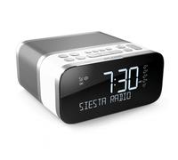 Pure Siesta S6 Sveglia digitale Nero, Bianco (Pure Siesta S6 Ur Digital Hvid)