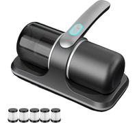 Pure Sleepy Pro Bed Vacuum, 12000pa Puresleepy Pro Bed Vacuum, Mattress Cleaner Machine Deep Cleaner with Uv-C Light, 8,000 Vibrations Per Minute (Black)