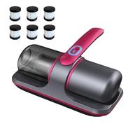 Pure Sleepy Pro Bed Vacuum, 2025 Upgrade 12000pa Pure Sleepy Pro Bed Vacuum, 8,000 Vibrations Per Minute, Mattress Cleaner Machine Deep Cleaner with Uv-C Light (Red)
