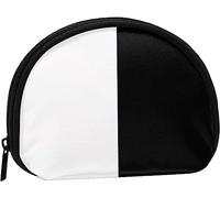 Pure Split Portamonete in bianco e nero con portamonete Donna e ragazza Borsa alla moda carina Portamonete Portachiavi Borsa da donna Regalo