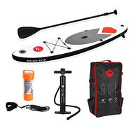PURE SUP - Varietà di set completi di pedane stand-up - con pompa, strumento patch, guinzaglio del piede, pagaia regolabile e borsa impermeabile da 2 l