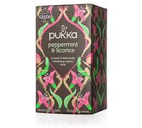 Pure Sure Organic Herbal Infusion Peppermint Liquorice Tea 20 Tea Bags