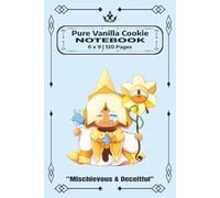 Pure Vanilla Cookie Notebook Blue: A Cute Composition Notebook for Writing, Notes, Journaling & Schoolwork | 120 College-Ruled Pages | 6" x 9"