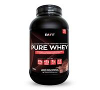 Pure Whey EAFIT, 1,8 kg, Proteine del Siero di Latte, Gusto Doppio Cioccolato, Proteine WP tri-fonte, Aminoacidi ed Enzimi Digestivi, Sviluppo Muscolare, Assimilazione Rapida,Certif Anti-doping