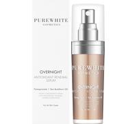 Pure White Cosmetics - Siero rigenerante antiossidante notturno Siero antirughe 30 ml unisex