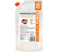 PUREA DI FRUTTO DELLA PASSIONE Purea di frutto della passione Premium 1KG per dessert, frullati, bowl, quark, bevande, sorbetti, gelatina Purea di frutto della passione Premium, polpa di frutta