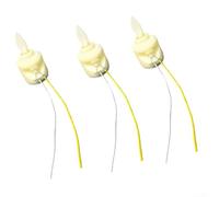 PureBowlic 3Pcs Flickering Flame Elettronico Candela Luce PCB Board Con Modalità Swing, Compatibile 3.2V-5V, Filo 100Mm Per FAI DA TE Progetti di Illuminazione Decorativa
