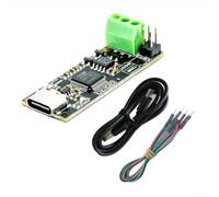 PureBowlic Adattatore per analizzatore MKS CANable V2.0 Pro da USB a CAN per isolamento da 5,7 kV, STM32G431 Supporto per CAN FD 2.0A/B fino a 5 Mbps, compatibile per Raspberry Pi per debug