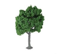 PureBowlic Alberi artificiali del modello di 30cm per il diorama della ferrovia del treno della scala G, accessori fatti a mano di disposizione del paesaggio di plastica per l'esposizione della tavola