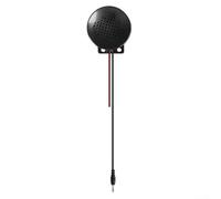 PureBowlic Altoparlante attivo alimentato tramite USB da 1 W per jack da 3,5 mm, modulo audio nero per computer portatile, cicalino per riproduzione vocale a basso consumo, 71 x 62 x 27 mm piccolo