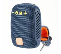 PureBowlic Altoparlante wireless portatile per biciclette, audio esterno compatto impermeabile per batteria da 500 mAh, 3 ore di gioco, ricaricabile di tipo C, per mini sistema audio, per