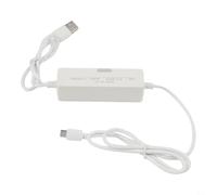 PureBowlic Batteria di backup UPS 5V Gruppo di continuità per telecamera di sicurezza per interruttore automatico, carica 3H, adattatore compatto ABS per monitoraggio continuo durante interruzioni