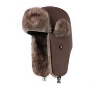 PureBowlic Cappello invernale antivento ispessito con paraorecchie unisex