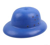 PureBowlic Cappello Tesa Casco Protezione Outdoor Lavoro Spiaggia Caffè | Donne Ampio Sole UV Leggero Regolabile Giardinaggio Unisex Plastica Attività Design Blu Kaki Bianco Verde Estate