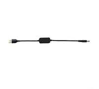 PureBowlic Cavo convertitore da USB a CC, da 5 V a 9 V/0,7 A/Boost Line per fotocamere, lampade da scrivania, altoparlanti per mini ventilatori, protezione da sovracorrente, 120 cm, nero