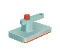 PureBowlic Clip per mocio verde con supporto integrato per cambio panno in un secondo per asciugamani di carta e salviettine umidificate, testa piatta a sgancio rapido per pulizia pavimenti, finestre