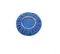 PureBowlic Cofano lucidante in microfibra morbida per ceratura e lucidatura auto, cuscinetto in fibra delicata per lucidatrice da 5-10 pollici, finitura lucida profonda senza graffi, blu scuro