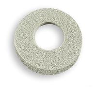 PureBowlic Confezione da 24 anelli in spugna per PS5, PS4, XBOX, Switch e Steam Deck - 2 cm, copertura per controllo mira assistita per una maggiore precisione di gioco - grigio/nero (grigio ad alta