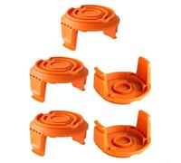 PureBowlic Confezione da 5 coperture per bobine per decespugliatori Worx WA0010 WG150 WG151 WG152 WG153 WG155 WG180, parti di ricambio in plastica per un facile caricamento della linea e un taglio