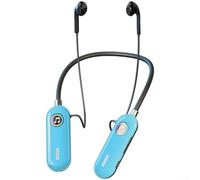 PureBowlic Cuffie di monitoraggio wireless 2.4G per streaming live con latenza zero, 20 ore per la durata della batteria, portata 20 m, per TV PC, audio reale, blu (A)