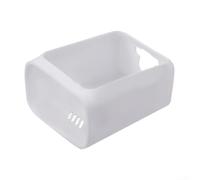 PureBowlic Custodia impermeabile in silicone compatibile con Eufy Security S230 e SoloCam S40, progettata per proteggere da danni causati dall'acqua e cadute accidentali (bianco)