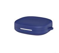 PureBowlic Custodia protettiva in silicone per auricolari Shokz OpenFit Pro, custodia morbida antipolvere con moschettone, pelle leggera antiurto per custodia di ricarica, aperture di facile accesso