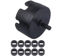 PureBowlic Dado Cerniera Trapano Attacco Per Barre Filettate 1/4" 3/8" 1/2", Strumento Chiave a Bussola Estrattore Bulloni Per Conduit Rack Strut Systems, Alloggiamento ABS Con Nucleo Cuscinetto in
