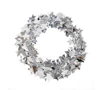 PureBowlic Ghirlanda di stelle in filo di ferro in plastica, 7,5 m | 7,5 metri di lunghezza totale, per stelle rosse bianche e blu, ideale per porte per finestre, filo di ferro in plastica