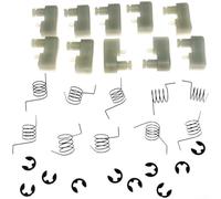 PureBowlic Kit di 10 molle a cricchetto per soffiatore 587655001 587654901 per RedMax EBZ6500 EBZ7500 EBZ8500 e JONSERED BB2280 parti di riparazione in metallo