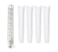 PureBowlic Kit microfiltro di scarico in PP per sensore Windsor per aspirapolvere S12 S15 XP12 XP15 XP18, per SEBO Automatic X1 X4 per X5 Essential G1 e per KENMORE Type X, confezione da 5/8 filtri di