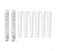 PureBowlic Kit microfiltro di scarico in PP per sensore Windsor per aspirapolvere S12 S15 XP12 XP15 XP18, per SEBO Automatic X1 X4 per X5 Essential G1 e per KENMORE Type X, confezione da 5/8 filtri di