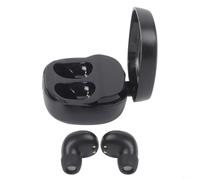 PureBowlic Mini13 Auricolari wireless 5.4 a forma di fagiolo per controllo touch AI, suono HiFi 48H Play per riduzione del rumore in PVC per dormire e fare sport (nero)