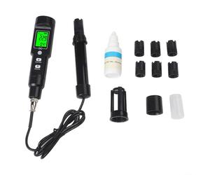PureBowlic Misuratore di ossigeno disciolto per piscine, acqua di mare, acquari e birra, analizzatore portatile di saturazione con compensazione automatica della temperatura e 6 coperture della sonda