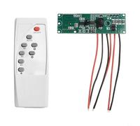 PureBowlic Pannello di controllo della luce solare 3,2 V/3,7 V con telecomando, sensore di movimento a microonde 5-10 m, modalità dimmerabile automatica per lampione da giardino, richiede protezione