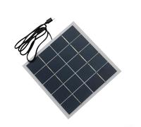 PureBowlic Pannello di ricarica solare in polilinea da 4 W e 5 V, per batteria da 3,7 V-5 V, modulo compatto portatile per luci da giardino, telecamere di sicurezza, campeggio e uso esterno