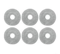 PureBowlic Panni in microfibra lavabili per robot aspirapolvere Xiaomi S10 Plus S10 Plus B105 riutilizzabili, per tamponi di pulizia a scatto, lavabili in lavatrice, facili da installare trappola (6