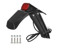 PureBowlic Parafango posteriore per fanale posteriore e staffa per scooter elettrico Kukirin G2 Pro, kit di protezione parafango per fanale posteriore a LED, accessorio nero per una maggiore