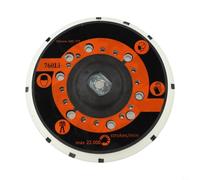 PureBowlic Platorello abrasivo da 15,2 cm //con 45 fori//, M8-17T e disco per levigatrice pneumatica, piastra di lucidatura in PU per la lavorazione del legno automobilistico (6" 45 fori)