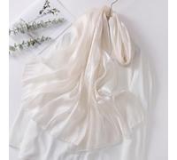 PureBowlic Sciarpa e scialle da donna in seta lucida, 190 x 70 cm, morbido poliestere traspirante per primavera estate, elegante foulard in tinta unita per occasioni casual, formali, per occasioni
