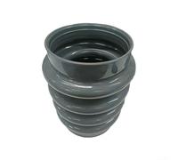 PureBowlic Soffietto grigio per BS500, BS50-2, BS50-4 ID 135 mm, 124 mm x 210 mm di altezza, parte di ricambio in plastica per riparazione di apparecchiature esterne, facile installazione per uso fai