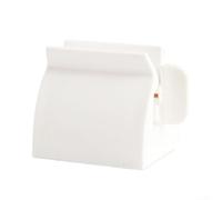 PureBowlic Spremiagrumi manuale per dentifricio a rullo per bagno e cucina, facile dispenser per pasta di schiuma, strumento ABS salvaspazio, rosso (1)