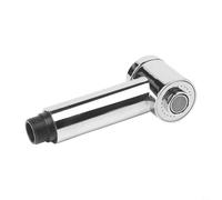 PureBowlic Spruzzatore estraibile per rubinetto, per connettore G1/2 per tubi standard, ricambio per soffione doccia ABS a risparmio idrico, per cucina e bagno, finitura argento
