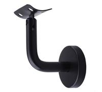 PureBowlic Staffa per corrimano per scale in acciaio inox, altezza 60 mm, supporto da parete per bannister, supporto per ringhiera resistente per uso domestico e scuola commerciale, 1 confezione