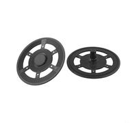 PureBowlic Supporto per mocio nero per robot aspirapolvere, staffa di ricambio per tamponi di pulizia, accessorio per pulizia in plastica, confezione da 2