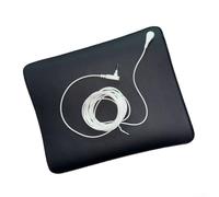 PureBowlic Tappetino di messa a terra con cavo da 4,5 m per messa a terra, cuscinetto conduttivo in pelle di carbonio con base in gomma antiscivolo, tappetino per yoga e relax del sonno, 60 x 90 cm