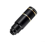 PureBowlic Telescopio portatile per fotocamera del telefono cellulare 22x HD per iPhone e Android, con oculare in silicone, lente zoom ABS compatta per fauna selvatica, sport, bird watching, viaggi