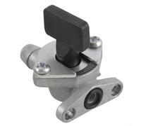 PureBowlic Valvola per rubinetto del serbatoio per moto da cross da 49 CC e per ATV, valvola di commutazione del serbatoio del carburante in metallo, ricambio diretto per unità danneggiate rotte, nero
