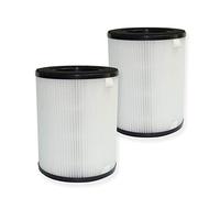 PUREBURG AP-T20FL Filtro di ricambio compatibile con purificatore d'aria HoMedics AP-T20 AP-T20WT TotalClean, confezione da 2 filtri a carbone attivo HEPA H13 a 3 stadi