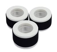 PUREBURG Confezione da 2 filtri HEPA 2-IN-1 di ricambio compatibili con Pro Breeze Mini purificatore d'aria PB-P02, codice articolo PB-P02F